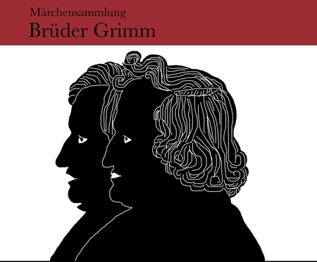Scherenschnitt der Brüder Grimm